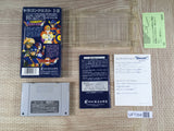 Dragon Quest 1 & 2 Boxed Nintendo Super Famicom SNES Japan - UF7304