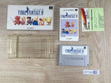 Final Fantasy IV 4 Boxed Nintendo Super Famicom SNES Japan - UF7308