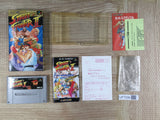 Street Fighter II 2 Boxed Nintendo Super Famicom SNES Japan - UF7330