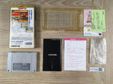 Street Fighter II 2 Boxed Nintendo Super Famicom SNES Japan - UF7330