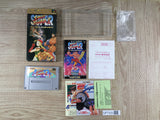 Super Street Fighter II 2 Boxed Nintendo Super Famicom SNES Japan - UF7333