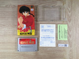 Ranma 1/2 Chougi Ranbu Hen Boxed Nintendo Super Famicom SNES Japan - UF7337