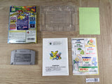 Pokemon Stadium Gold Silver Crystal Boxed Nintendo N64 Japan - UF7370