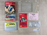 Mario's Super Picross Boxed Nintendo Super Famicom SNES Japan - UF7409