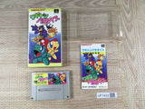 Wagyan Paradise Land Boxed Nintendo Super Famicom SNES Japan - UF7432