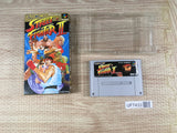 Street Fighter II 2 Boxed Nintendo Super Famicom SNES Japan - UF7433