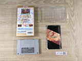 Super Street Fighter II 2 Boxed Nintendo Super Famicom SNES Japan - UF7435