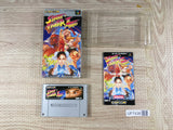 Street Fighter II 2 Turbo Boxed Nintendo Super Famicom SNES Japan - UF7438