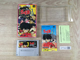 Ranma 1/2 Bakuretsu Rantou Hen Boxed Nintendo Super Famicom SNES Japan - UF7445