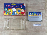 Sanrio World Smash Ball Boxed Nintendo Super Famicom SNES Japan - UF7449