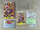 Super Bomberman Boxed Nintendo Super Famicom SNES Japan - UF7450