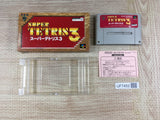 Super Tetris 3 Boxed Nintendo Super Famicom SNES Japan - UF7452