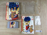 Ganbare Goemon Neo Momoyama Bakufu no Odori Boxed Nintendo N64 Japan - UF7473
