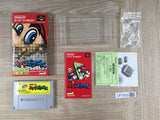 Mario's Super Picross Boxed Nintendo Super Famicom SNES Japan - UF7503