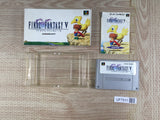 Final Fantasy 5 V Boxed Nintendo Super Famicom SNES Japan - UF7511