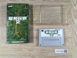 Seiken Densetsu 2 Secret of Mana Boxed Super Famicom SNES Japan - UF7529