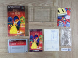 Disney's Beauty and the Beast Boxed Nintendo Super Famicom SNES Japan - UF7535