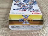 Super Gachapon World SD Gundam X Boxed Super Famicom SNES Japan - UF7538