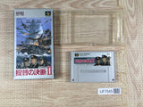 P.T.O. II 2 Teitoku no Ketsudan TPO Boxed Super Famicom SNES Japan - UF7545