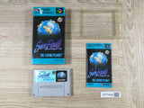 Sim Earth The Living Planet Boxed Nintendo Super Famicom SNES Japan - UF7546