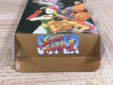 Super Street Fighter II 2 Boxed Nintendo Super Famicom SNES Japan - UF7553