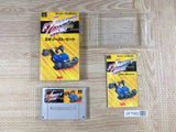 Exhaust Heat F1 ROC Race of Champions Boxed Super Famicom SNES Japan - UF7562