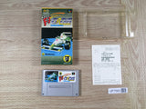 Super F1 Circus Racing Boxed Nintendo Super Famicom SNES Japan - UF7563