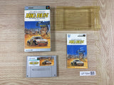 Big Run The Supreme 4WD Challenge Boxed Super Famicom SNES Japan - UF7564