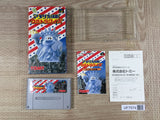 America Oudan Ultra Quiz Boxed Nintendo Super Famicom SNES Japan - UF7574