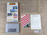 America Oudan Ultra Quiz Boxed Nintendo Super Famicom SNES Japan - UF7574