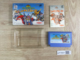 SD Gundam Gachapon Senshi 4 New Type Story Boxed Famicom NES Japan - UF7651