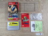 Mario's Super Picross Boxed Nintendo Super Famicom SNES Japan - UF7667