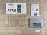 Final Fantasy 5 V Boxed Nintendo Super Famicom SNES Japan - UF7674