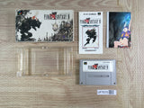 Final Fantasy VI 6 Boxed Nintendo Super Famicom SNES Japan - UF7675