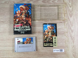 Super Aoki Ookami to Shiroki Mejika Boxed Super Famicom SNES Japan - UF7685