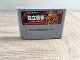 Dokuritsu Sensou Liberty Or Death Boxed Super Famicom SNES Japan - UF7687