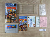 Super Donkey Kong Country 2 Boxed Nintendo Super Famicom SNES Japan - UF7693