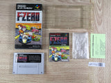F Zero Boxed Nintendo Super Famicom SNES Japan - UF7702