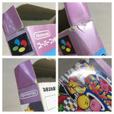 Kirby Bowl Kirby's Dream Course Boxed Nintendo Super Famicom SNES Japan - UF7714