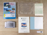 Nushi Tsuri 64 Shiokaze ni notte Fishing Boxed Nintendo N64 Japan - UF7735