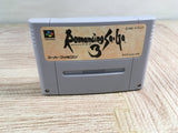 Romancing Sa Ga 3 Boxed Nintendo Super Famicom SNES Japan - UF7812