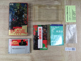 Super Inindou Datou Nobunaga Boxed Nintendo Super Famicom SNES Japan - UF7825