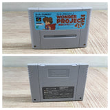 Wonder Project J Kikai no Shounen Pino Boxed Super Famicom SNES Japan - UF7831