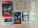 Super Metroid Boxed Nintendo Super Famicom SNES Japan - UF7837