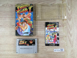 Street Fighter II 2 Boxed Nintendo Super Famicom SNES Japan - UF7838