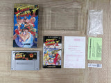 Street Fighter II 2 Boxed Nintendo Super Famicom SNES Japan - UF7839
