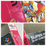 Super Bomberman Panic Bomber World Boxed Super Famicom SNES Japan - UF7845