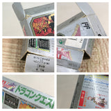 Dragon Quest IV 4 Boxed Nintendo Famicom NES Japan - UF7916