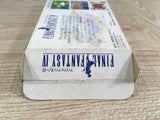 Final Fantasy IV 4 Boxed Nintendo Super Famicom SNES Japan - UF7972