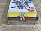 Super Gachapon World SD Gundam X Boxed Super Famicom SNES Japan - UF7985